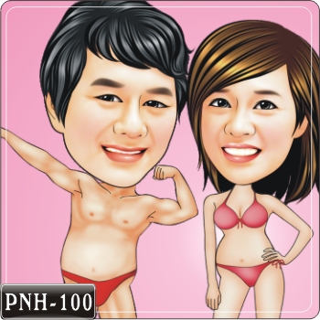 Q版雙人漫畫 PNH-100